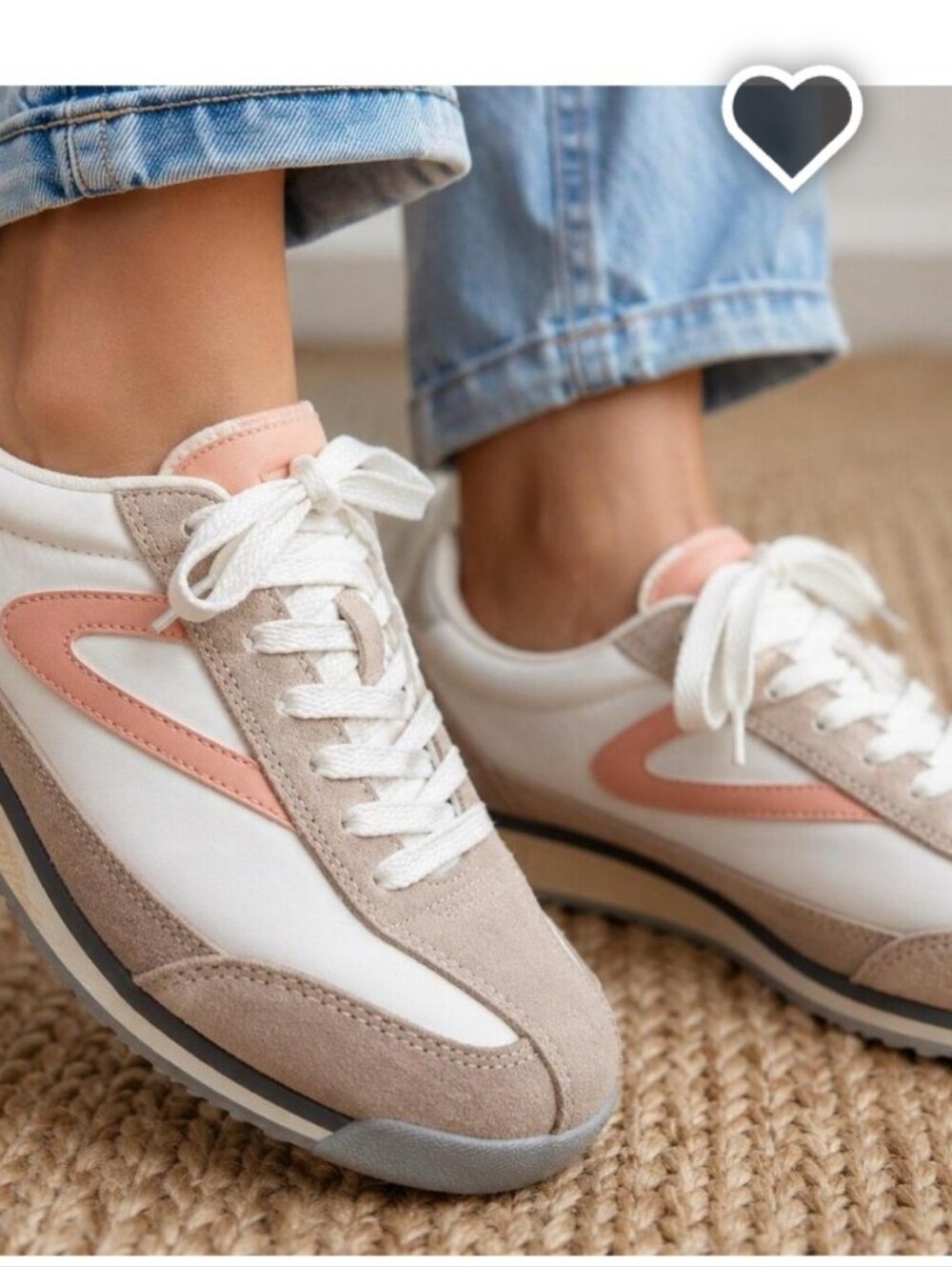 Tretorn Rawlins Women’s Sneakers in Blush
